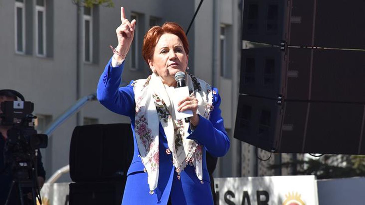 Akşener'den zehir zemberek sözler: Eğer PKK'lıysam derhal beni tutuklayın şerefsizler