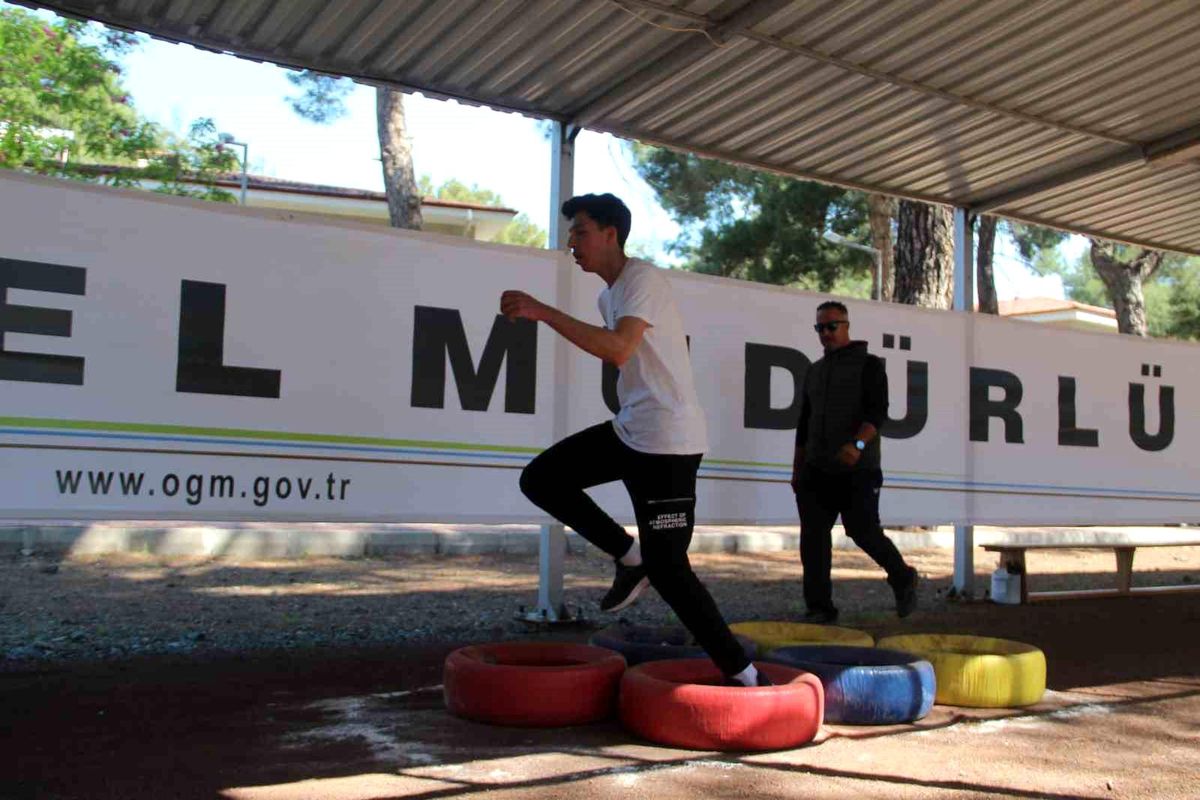 Orman muhafaza memuru adaylarının zorlu sınavı Survivor'u aratmadı
