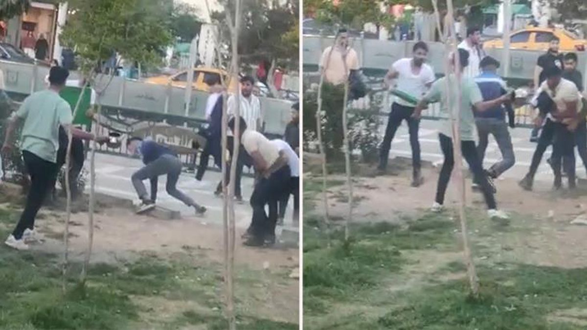 Şanlıurfa'da küçük çocukları bıçaklayıp gasp eden saldırganlar kaçtı! O anlar kamerada