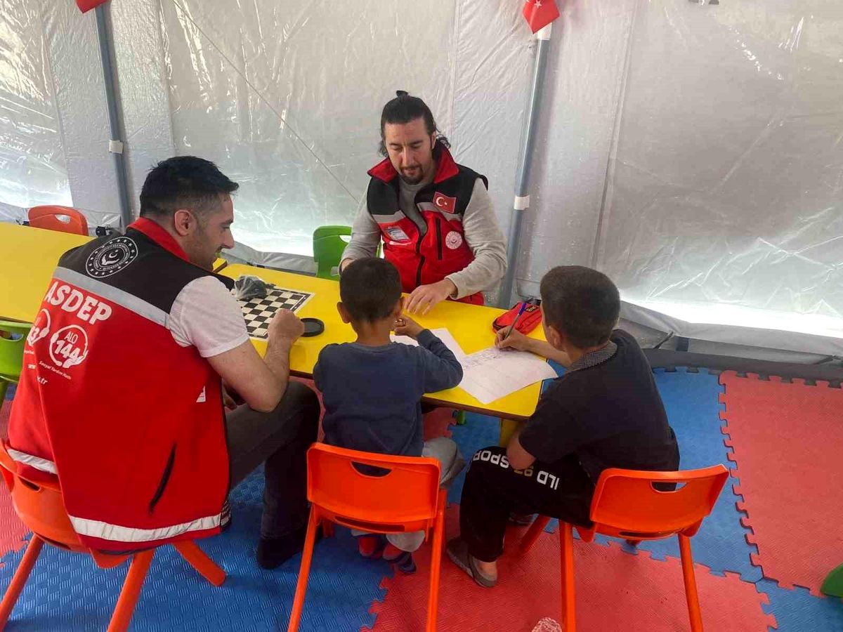 Psikososyal Destek Ekibi Malatya'da
