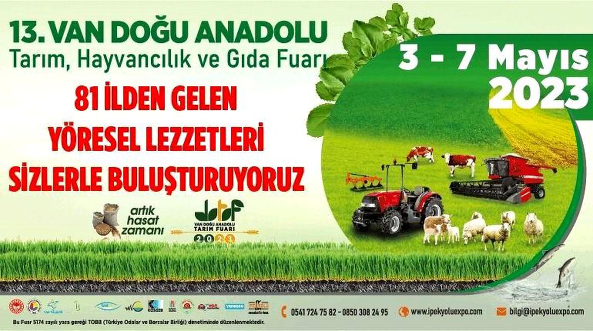 Van'da fuarların startı verildi