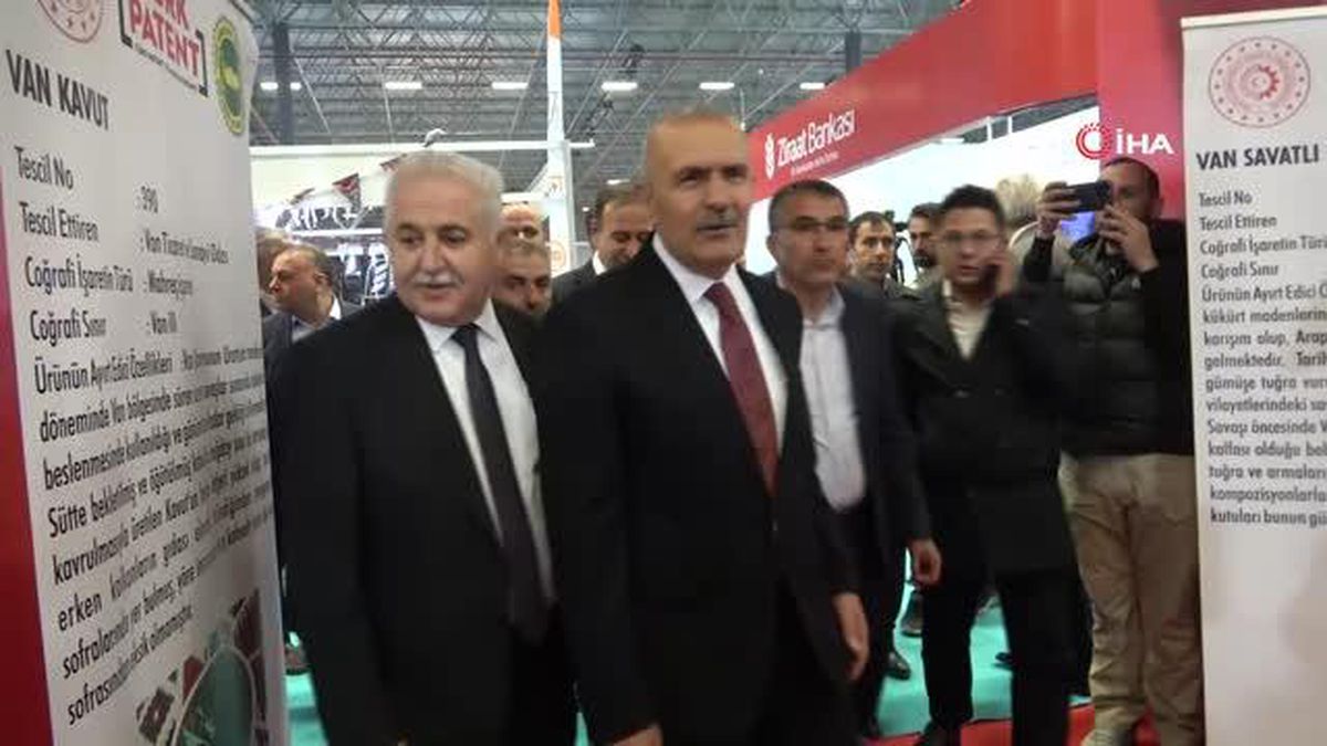 13. Van Doğu Anadolu Tarım Hayvancılık ve Gıda Fuarı kapılarını açtı