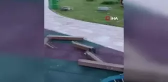 Başkan Şerifoğulları, Geri Dönüşüm Parkı'na zarar verilmesine tepki gösterdi