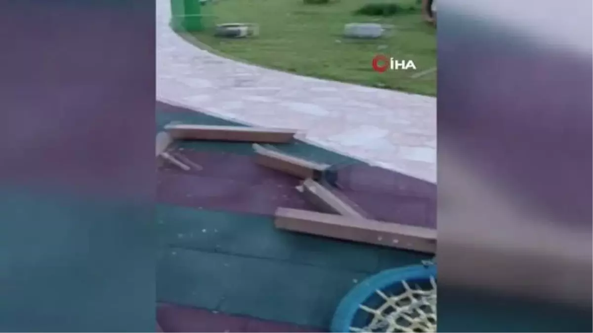 Başkan Şerifoğulları, Geri Dönüşüm Parkı'na zarar verilmesine tepki gösterdi