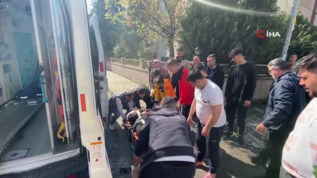 Çorlu'da motosiklet kazası: 1 yaralı