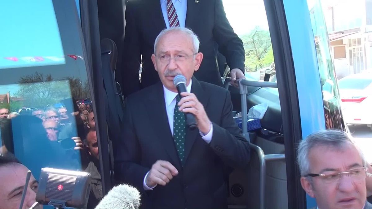 Kılıçdaroğlu Sinop'ta: 'Kul hakkı yiyene oy vermeyin'