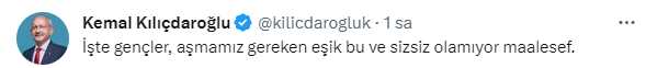 Kılıçdaroğlu'ndan 'Dini, bayrağı, ezanı olmayanlar Bay Kemal'i destekliyor' diyen Cumhurbaşkanı Erdoğan'a yanıt Kılıçdaroğlu'ndan 'Dini, bayrağı, ezanı olmayanlar Bay Kemal'i destekliyor' diyen Cumhurbaşkanı Erdoğan'a yanıt