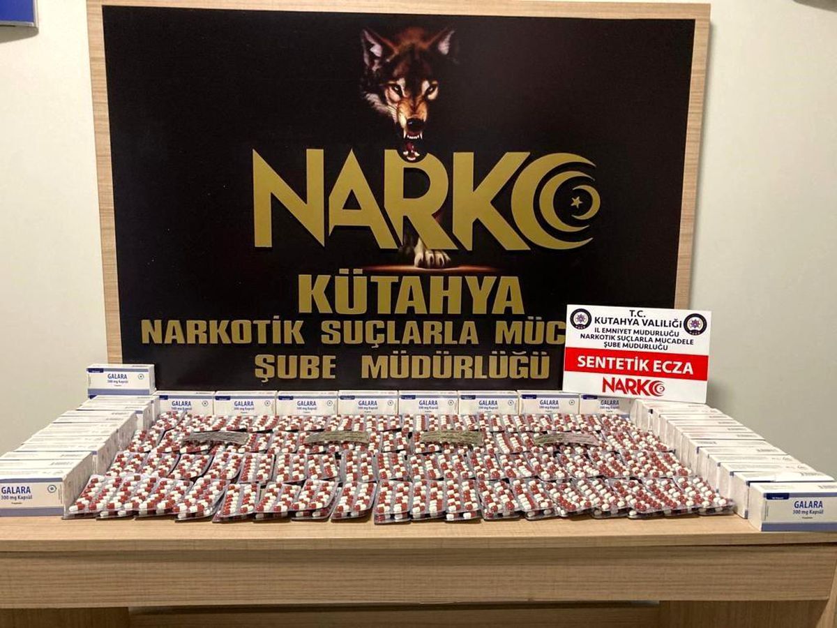 Kütahya'da uyuşturucu operasyonu: 2 tutuklama
