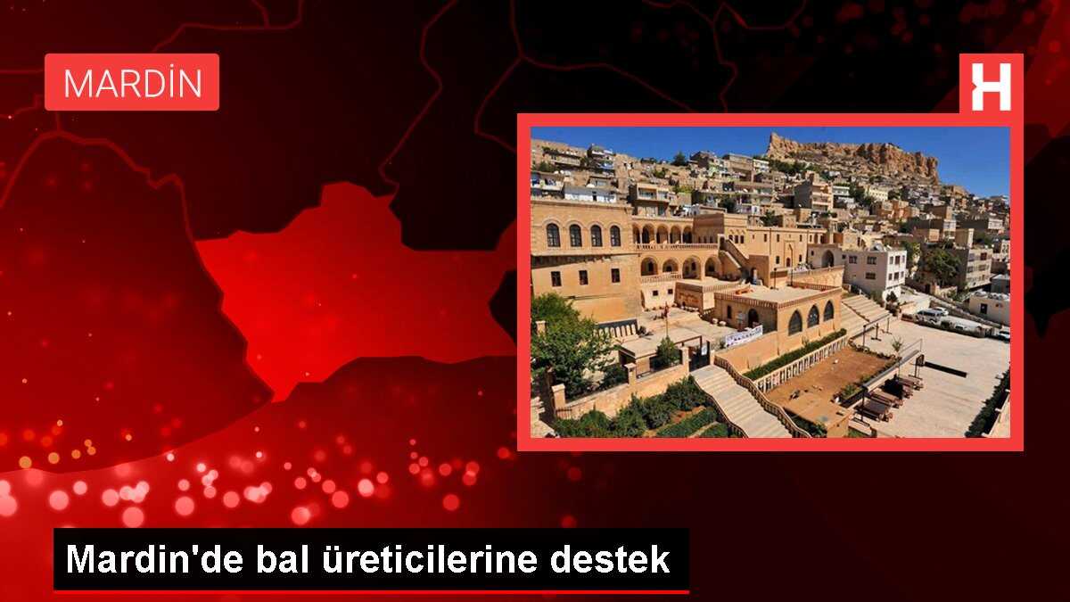 Mardin'de bal üreticilerine destek