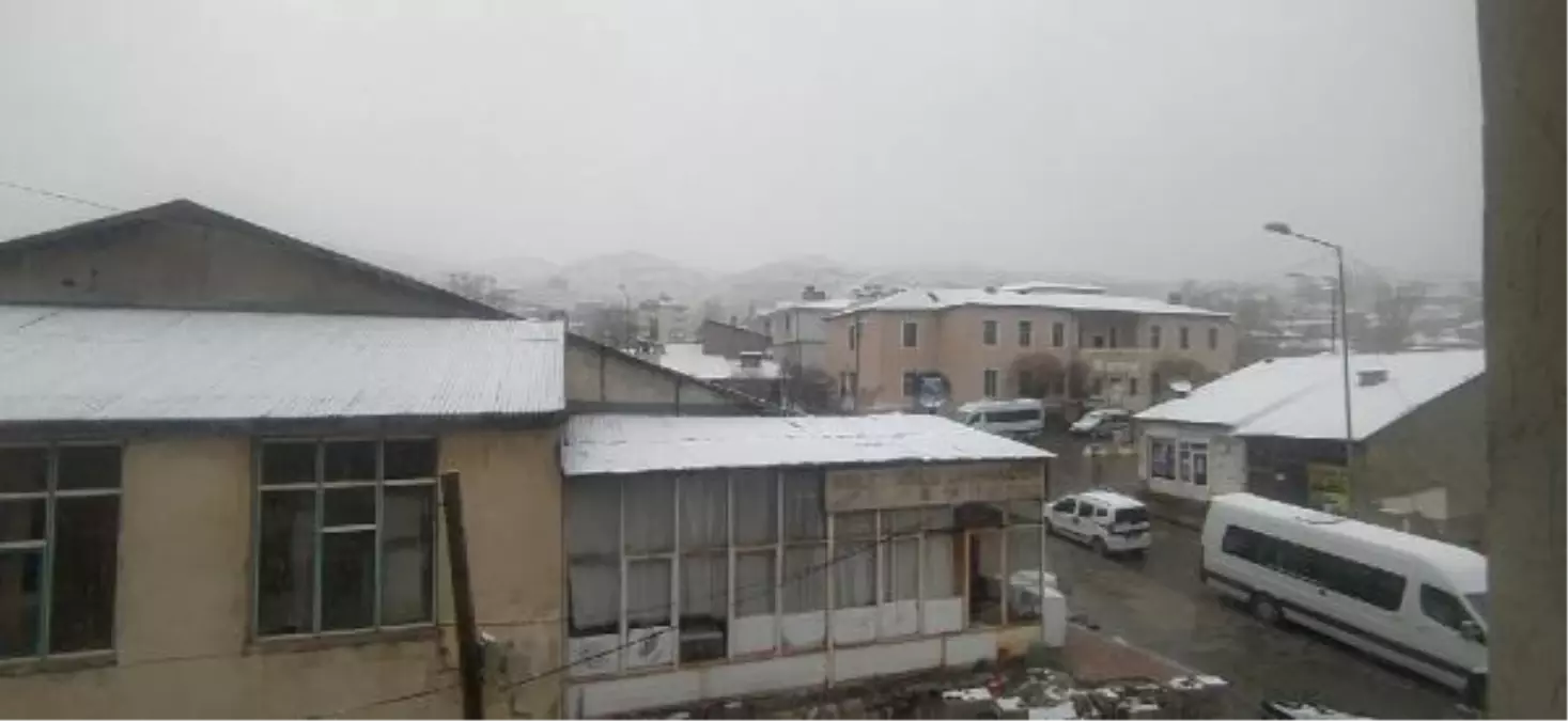 VAN'ın Özalp ilçesinde dolu yağışı