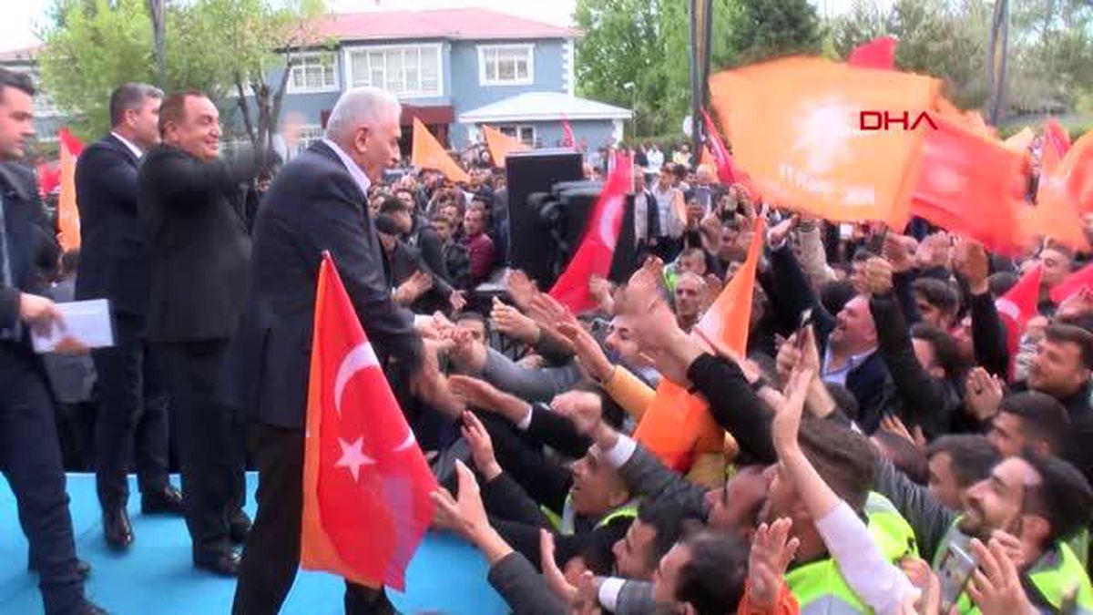 BİNALİ YILDIRIM, MUŞ'TA AÇILIŞA KATILDI