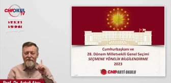 CHP Parti Okulu Sandık Güvenliği Eğitimini Sosyal Medyada Paylaştı
