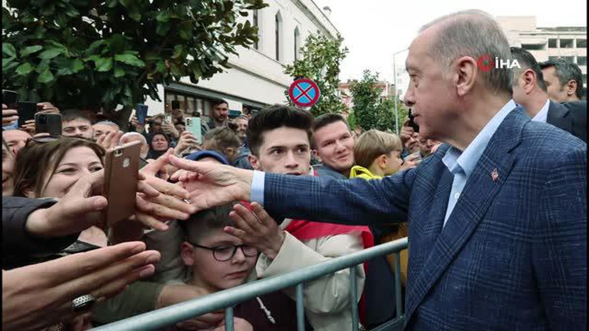 Cumhurbaşkanı Erdoğan, Samsun Valiliğini ziyaret etti
