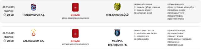 Galatasaray - Başakşehir maçını kim yönetecek? GS Başakşehir maçı hakemi kim?