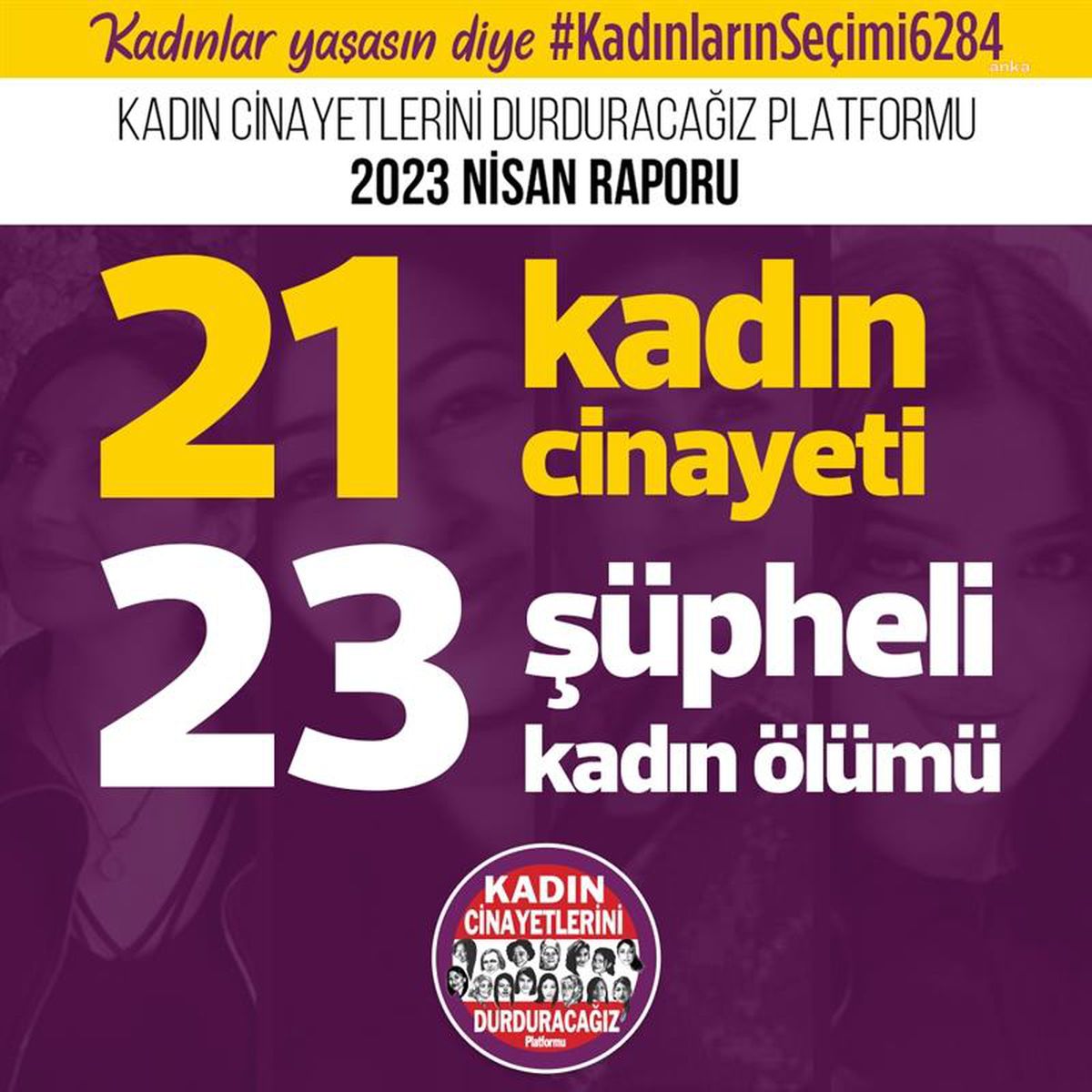 Nisan Ayında 21 Kadın Erkekler Tarafından Katledildi