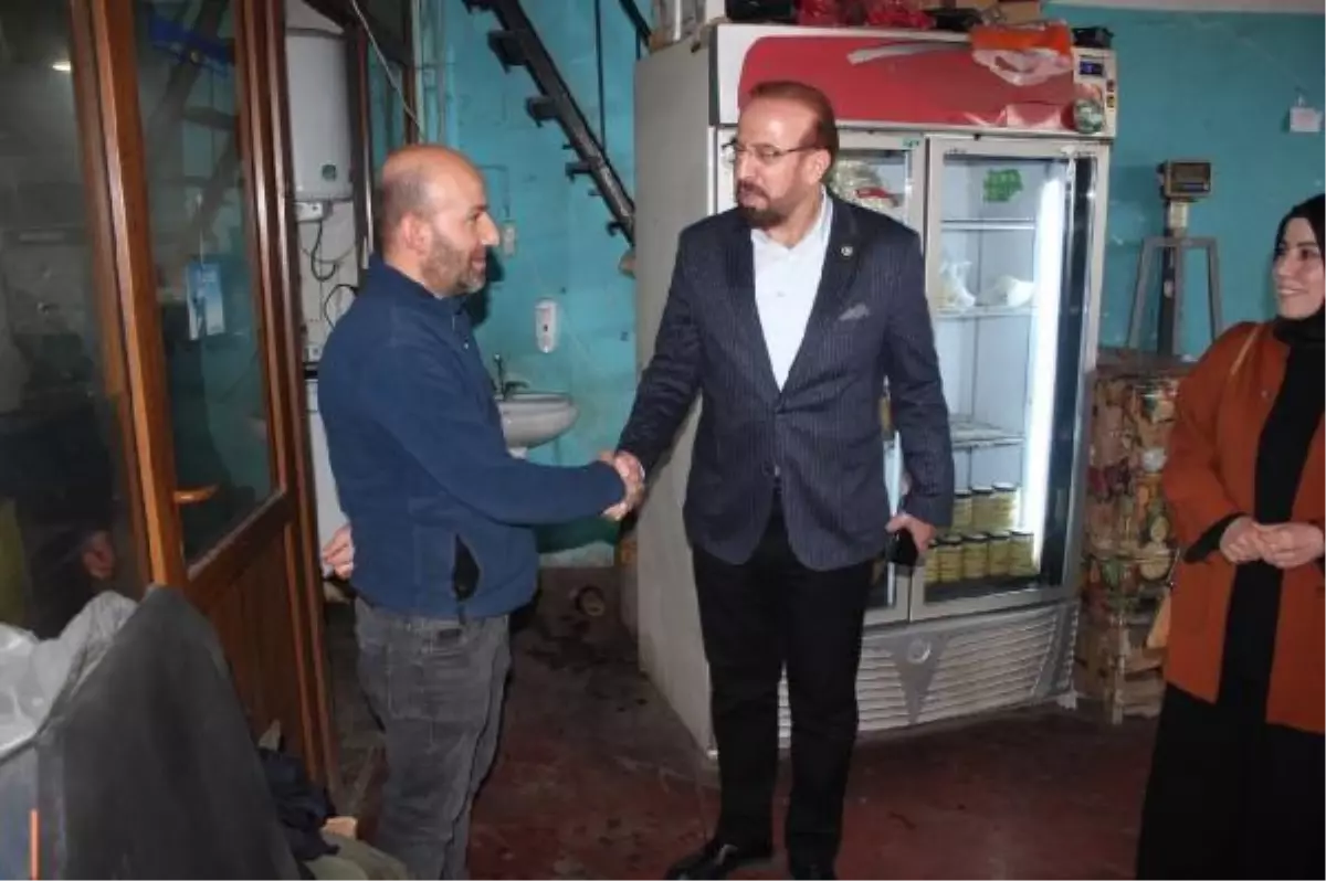 AK Parti İstanbul 3. Bölge Milletvekili Adayı Nevzat Şatıroğlu Hal Esnafıyla Buluştu