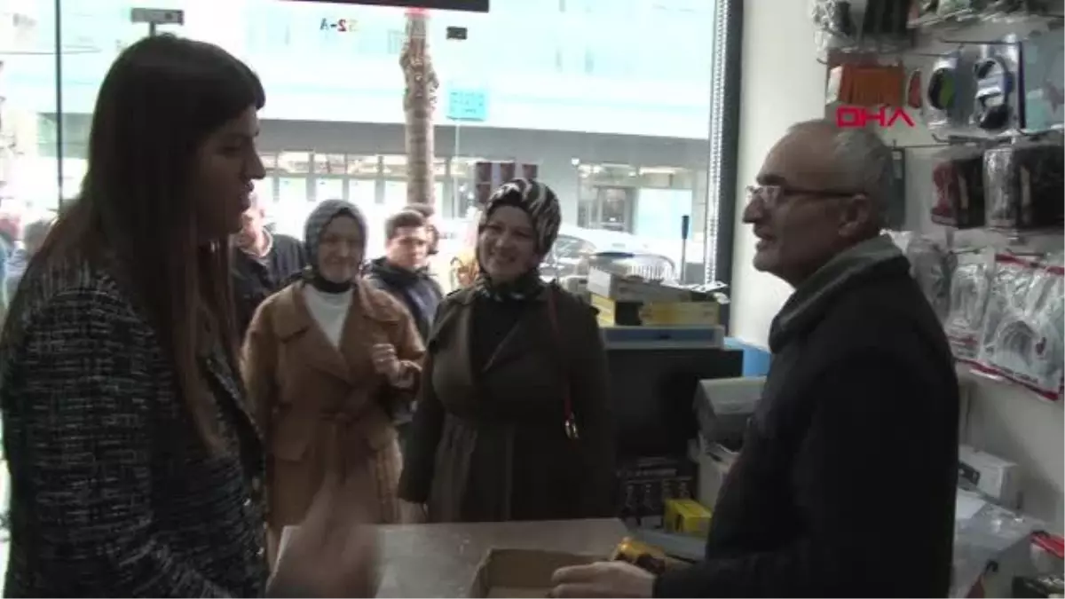 AK PARTİLİ AYAYDIN, ESENLER'DE ESNAFI ZİYARET ETTİ