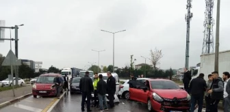 Bursa'da yağış nedeniyle zincirleme kaza: 2 yaralı