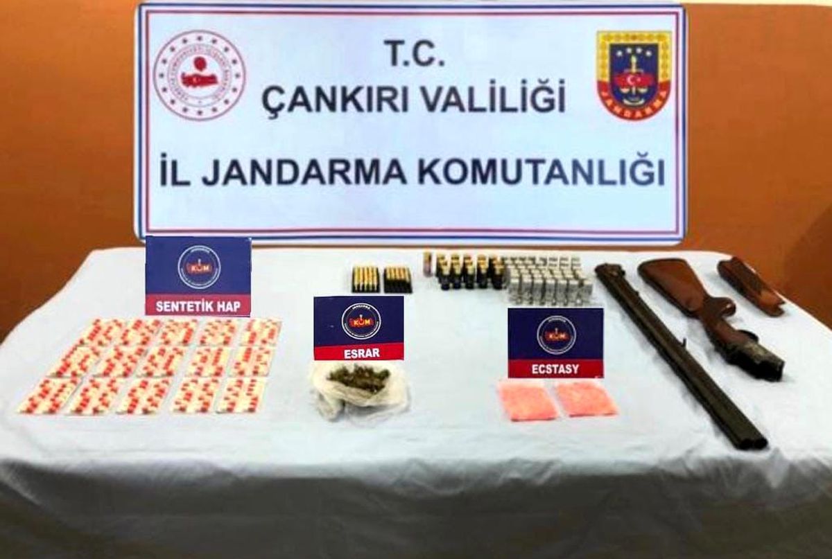 Çankırı'da uyuşturucu operasyonu: 2 tutuklama
