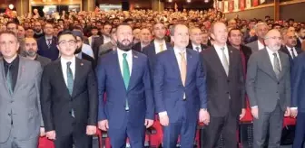 Yeniden Refah Partisi Genel Başkanı Fatih Erbakan Erzurum'da Partililere Seslendi