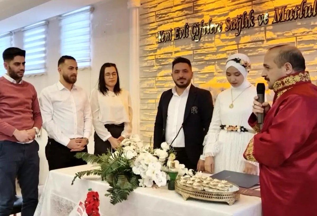 Erzurum'da bir yılda 4 bin 760 kişi evlendi