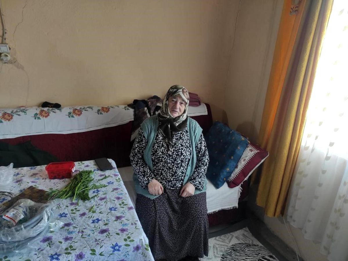 Kars'ta yaşlı kadının evini soydular