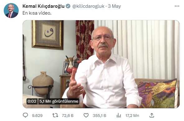 Kılıçdaroğlu'na nispet yapan Selahattin Demirtaş 1 saniyelik video paylaştı
