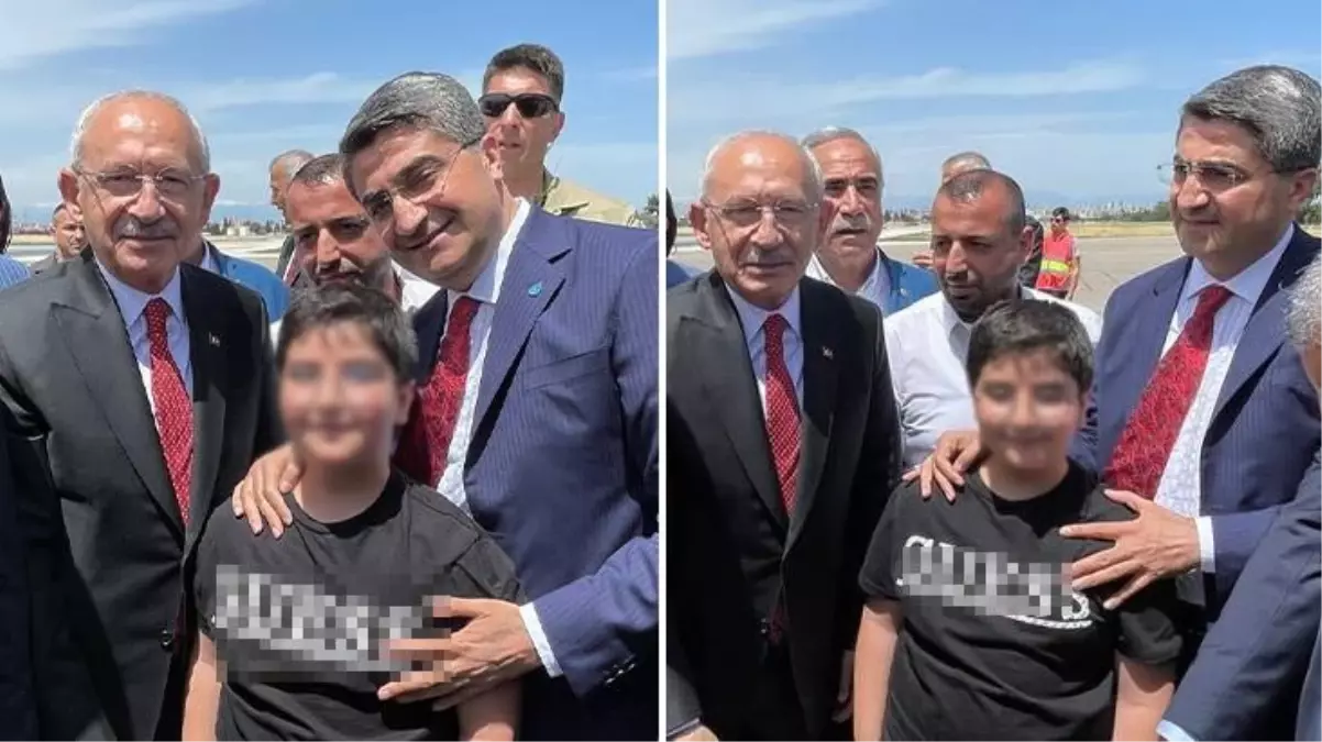 Miting için Mersin'e giden Kılıçdaroğlu'nu, CHP milletvekili adayı Mehmet Emin Ekmen karşıladı