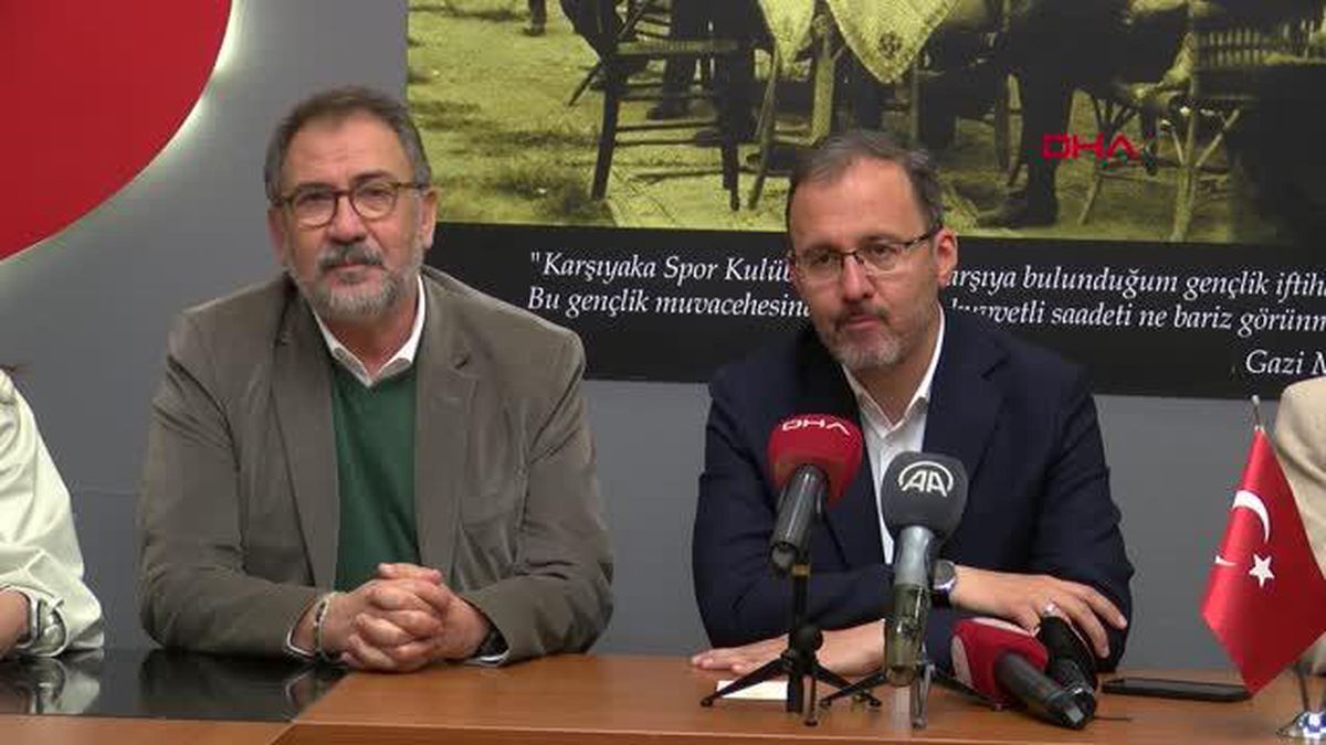 SPOR Bakan Kasapoğlu: İzmir'in yükselen yıldızını parlatacağız