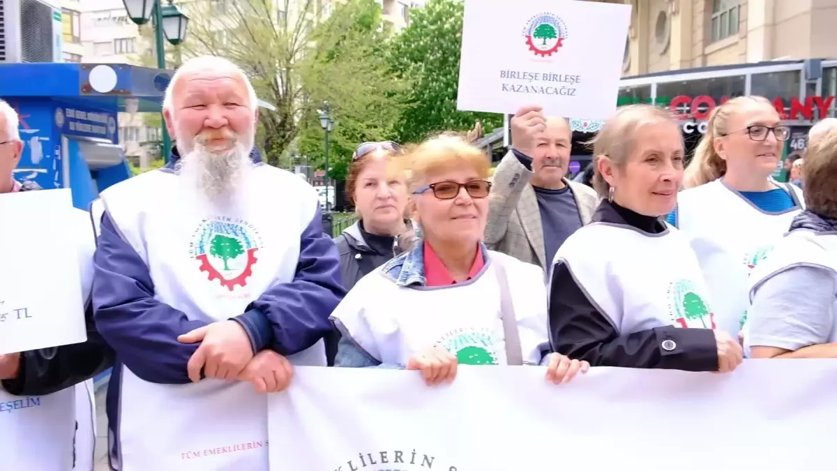 Emeklilerden Tüm Emekliler Sendikası'na açılan kapatma davası tepkisi