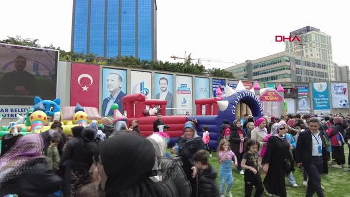 BAĞCILAR'DA ÇOCUK MARATONU DÜZENLENDİ