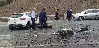 Erzincan'da trafik kazası: 1 ölü, 3 yaralı