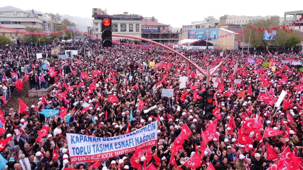 Kılıçdaroğlu, Erzincan'da miting yaptı