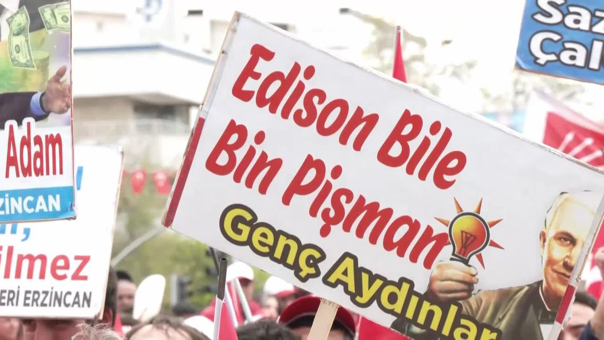 Kılıçdaroğlu Erzincan'da miting düzenledi