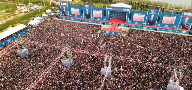 Maltepe'de miting alanı tıka basa doldu! Millet İttifakı Cumhurbaşkanı adayı Kemal Kılıçdaroğlu konuşuyor