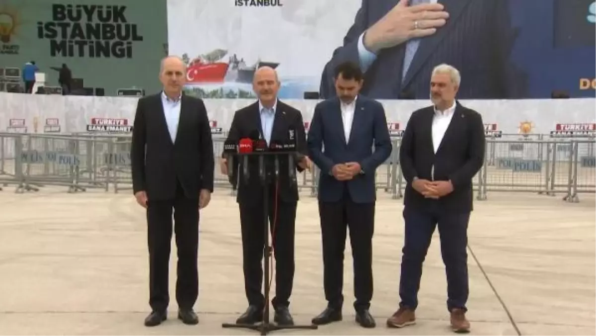 Soylu, Kurum ve Kurtulmuş'tan 'Büyük İstanbul Mitingi' açıklaması