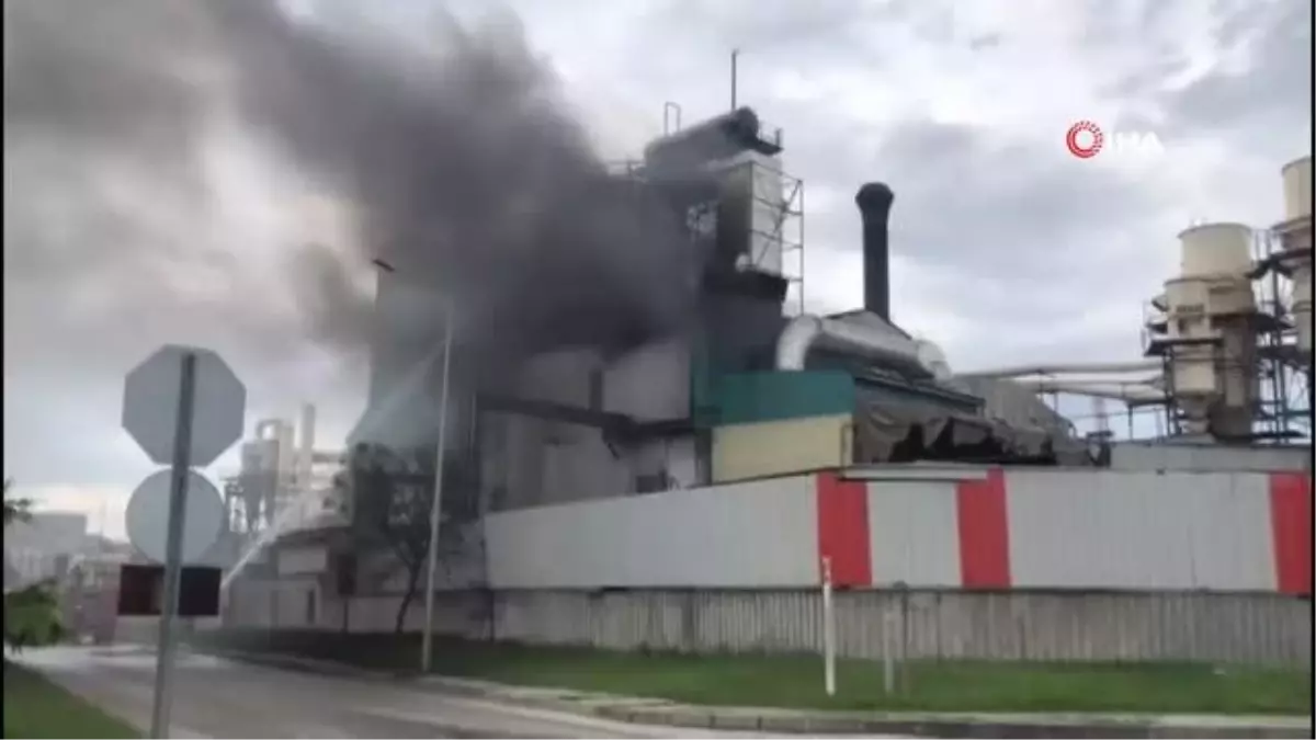 Tekirdağ'da kereste fabrikasındaki yangın büyümeden söndürüldü