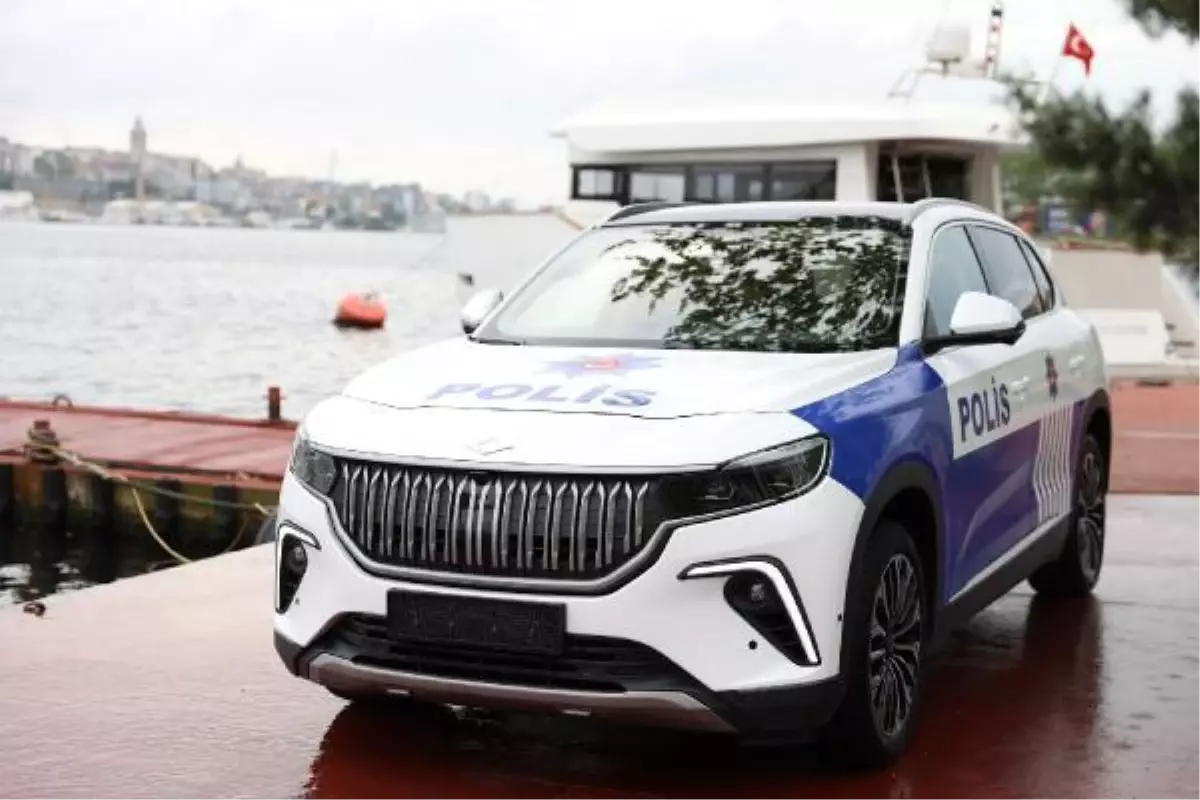 Türkiye'nin ilk yerli otomobili Togg, polis aracı oldu