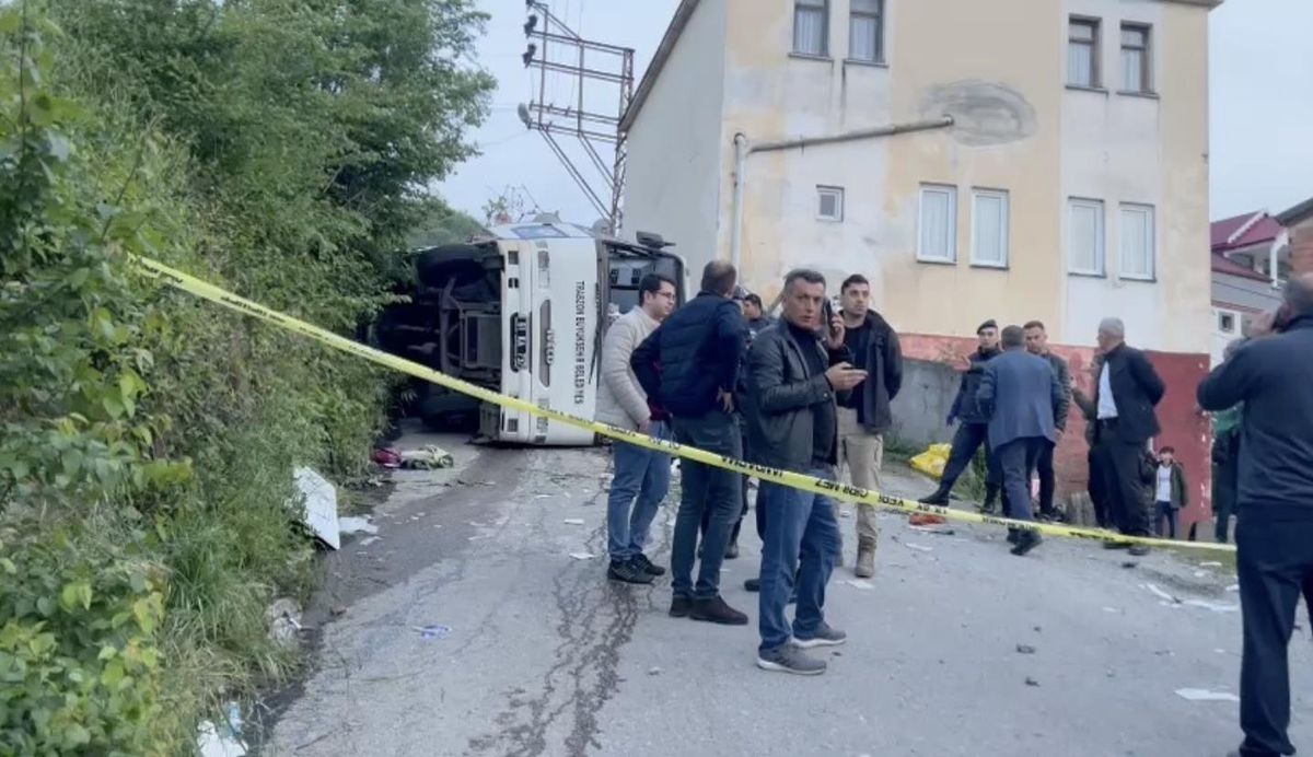 Trabzon'da Otobüs Kazası: 5 Kişi Hayatını Kaybetti