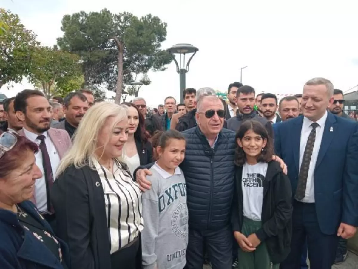 Ümit Özdağ, Gemlik'te esnafı ziyaret etti