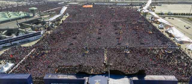 1 milyon 700 bin kişi katıldı! İşte fotoğraflarla AK Parti'nin Büyük İstanbul Mitingi