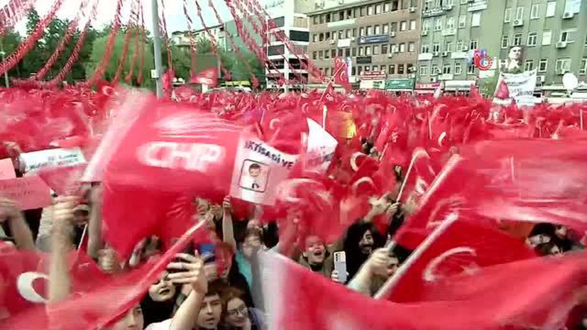 Cumhurbaşkanı adayı Kemal Kılıçdaroğlu Kırıkkale'de miting düzenledi