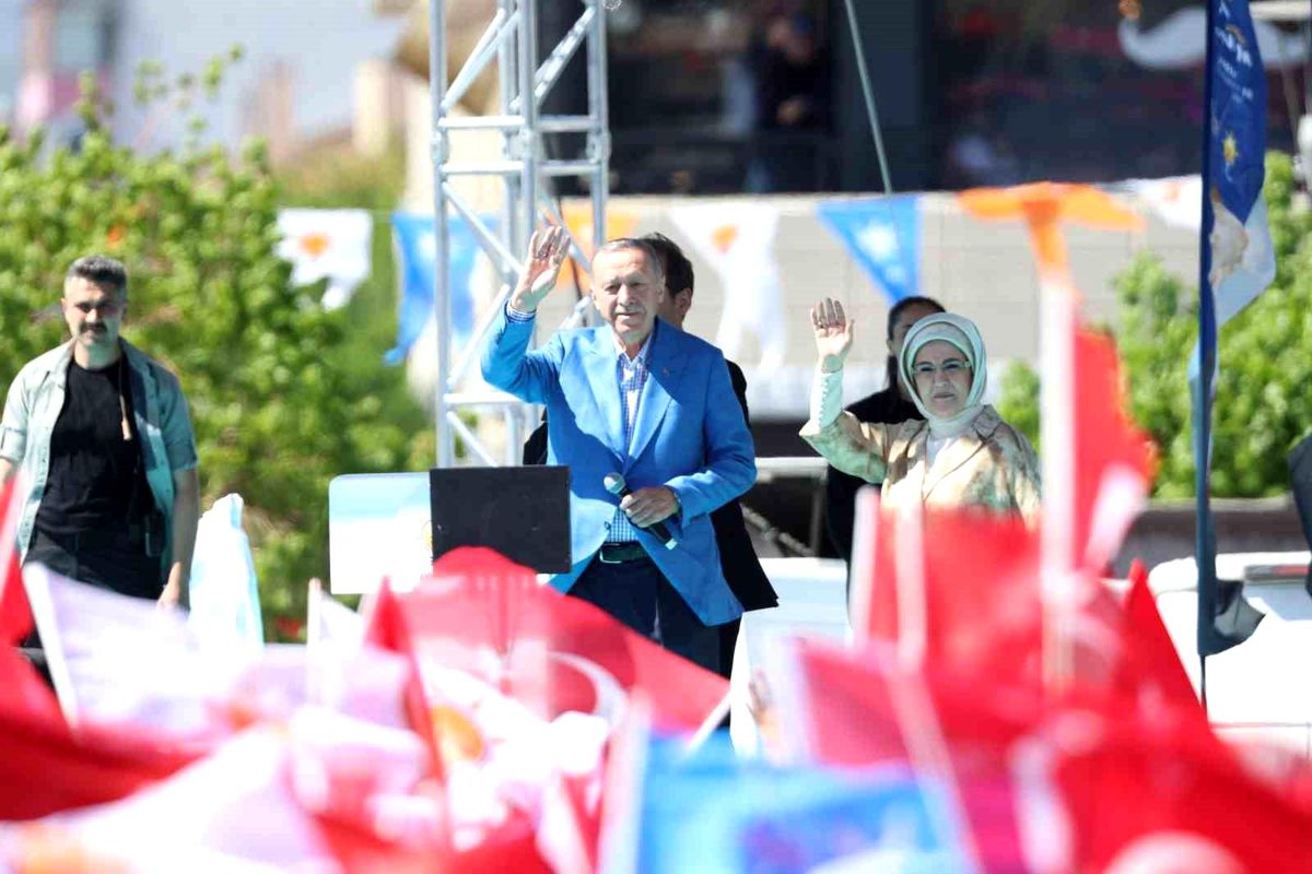 Cumhurbaşkanı Erdoğan'dan büyük mitingde Başkan Büyükkılıç'a teşekkür
