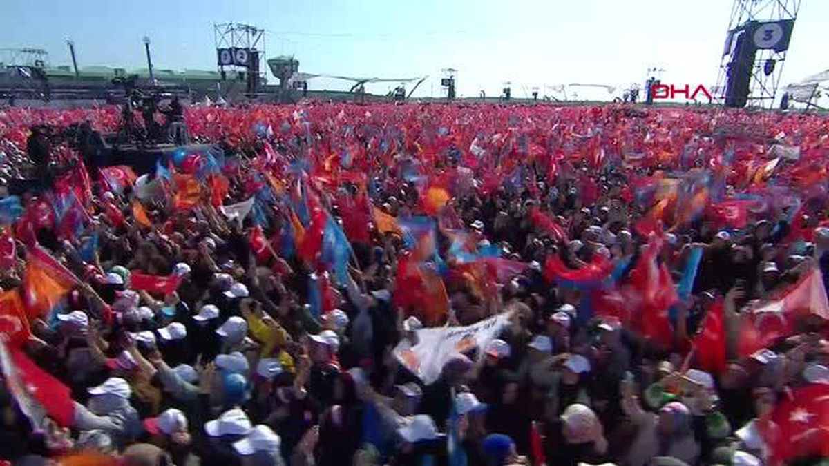 CUMHURBAŞKANI ERDOĞAN: RESMİ RAKAM 1 MİLYON 700 BİN -1