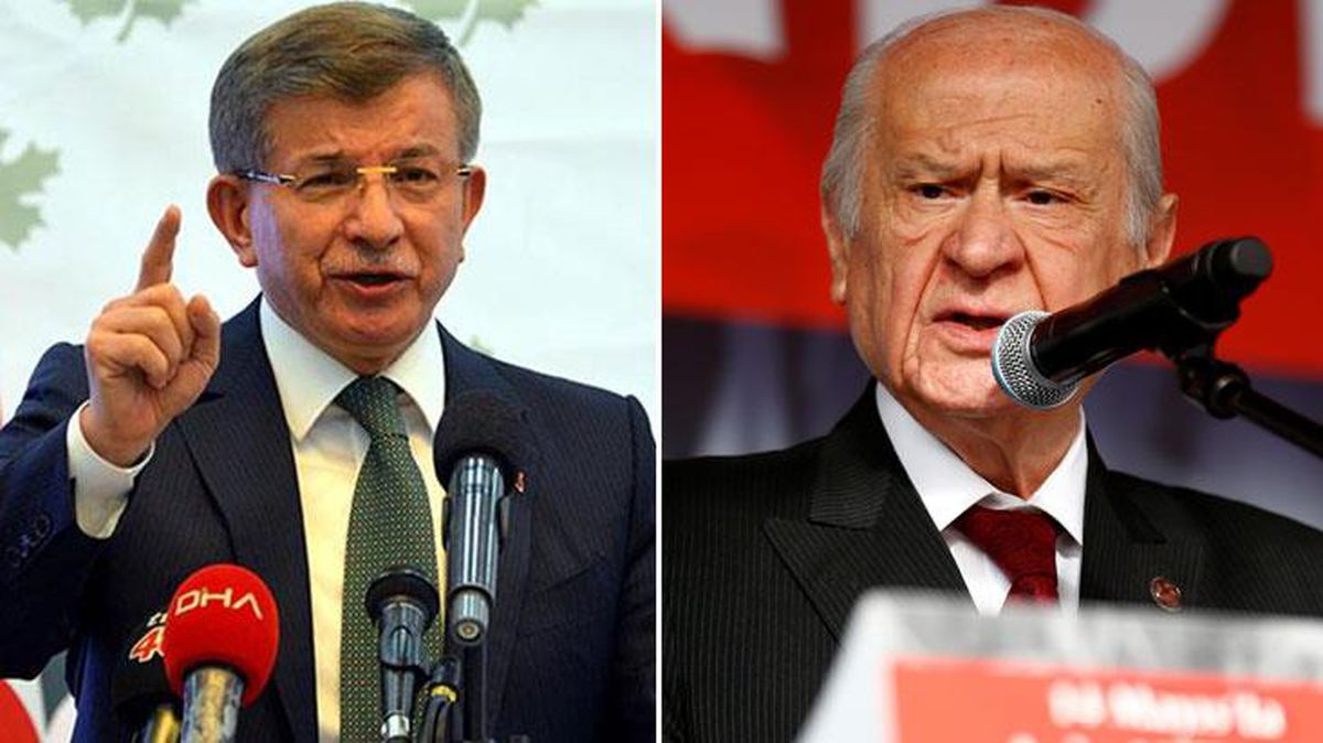 Davutoğlu'ndan Bahçeli'nin 'Bu hainler alsa alsa vücutlarına mermi alır' sözlerine sert yanıt