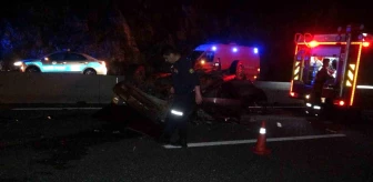 Muğla'da trafik kazası: 1 ölü 1 yaralı