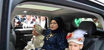 TOGG Balıkesir'de şehit çocuklarına sünnet arabası oldu