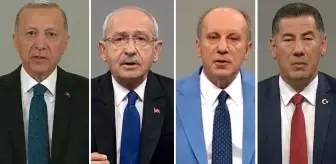 TRT ekranlarında ilk propagandalarını yaptılar! İşte cumhurbaşkanı adaylarının mesajları