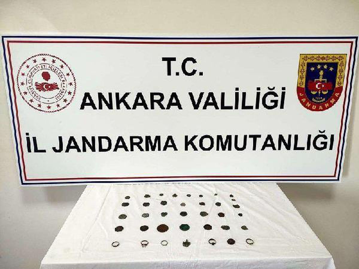 Ankara'da tarihi eser kaçakçılığı operasyonu: 1 gözaltı