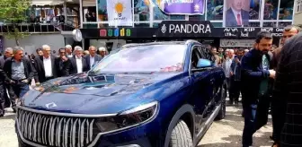 Bingöl'de yerli otomobil Togg'a yoğun ilgi